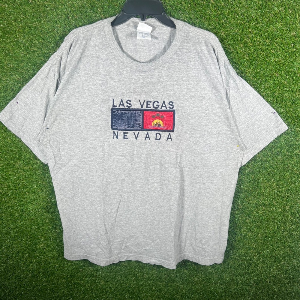 Cotton Heritage Heavyweight Las Vegas Nevada Graphic T Shirt‎ 3XL